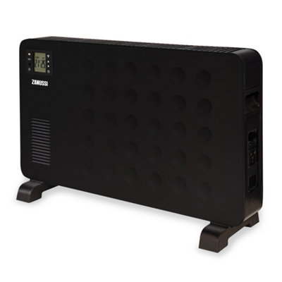 Zanussi Convector Heater 2300W Electric Radiator with Timer & Remote Black ZCVH4002B - 9