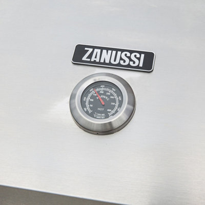 Zanussi Gas BBQ 4 Burner with Cover and Side Burner Black and Stainless Steel ZGBBQ4B01-C - 5