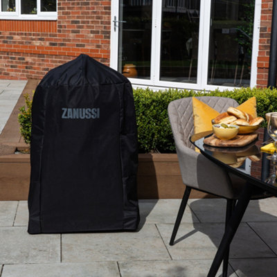 Zanussi Kettle Charcoal BBQ with Cover Premium Black Barbecue ZCKTBBQ22-C - 4
