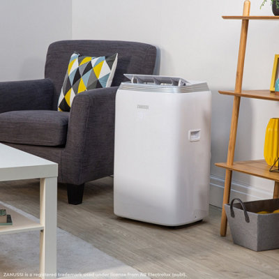Zanussi Portable Air Conditioner & Dehumidifier 2-in-1 11000 BTU in White ZPAC11001 - 7