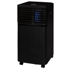 Zanussi Portable Air Conditioner Dehumidifier & Air Cooler 3-in-1 7000 BTU in Black ZPAC7001B