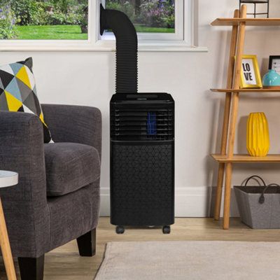 Zanussi Portable Air Conditioner Dehumidifier & Air Cooler 3-in-1 7000 BTU in Black ZPAC7001B - 3