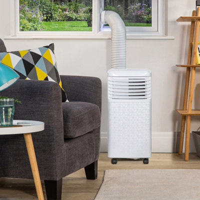 Zanussi Portable Air Conditioner Dehumidifier & Air Cooler 3-in-1 7000 BTU in White ZPAC7001 - 3