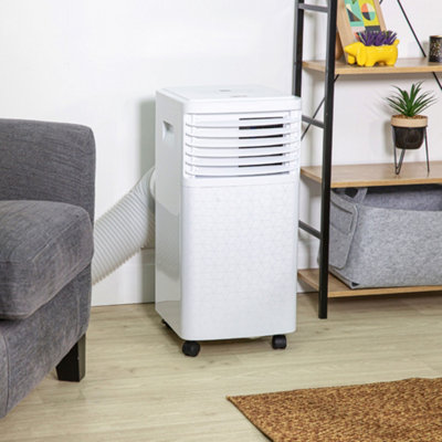 Zanussi Portable Air Conditioner Dehumidifier & Air Cooler 3-in-1 7000 BTU in White ZPAC7001 - 4