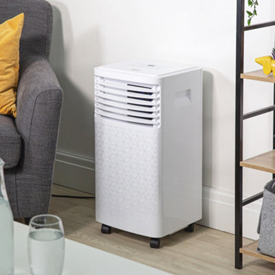 Zanussi Portable Air Conditioner Dehumidifier & Air Cooler 3-in-1 7000 BTU in White ZPAC7001 - 6