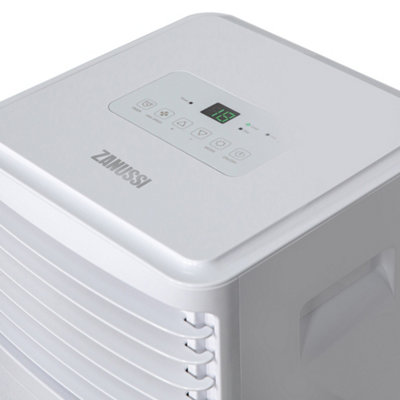 Zanussi Portable Air Conditioner Dehumidifier & Air Cooler 3-in-1 7000 BTU in White ZPAC7001 - 9