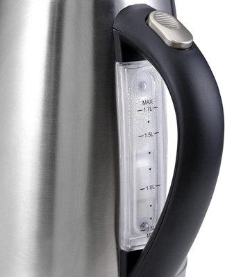 Zanussi ZEK-1295D Digital Cordless Kettle LED Display - Stainless Steel - 4