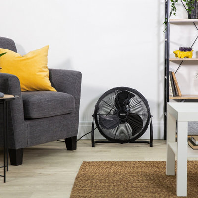 Zanussi ZNGF1621B 16inch Floor Fan in Black - 4