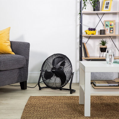 Zanussi ZNGF1621B 16inch Floor Fan in Black - 5