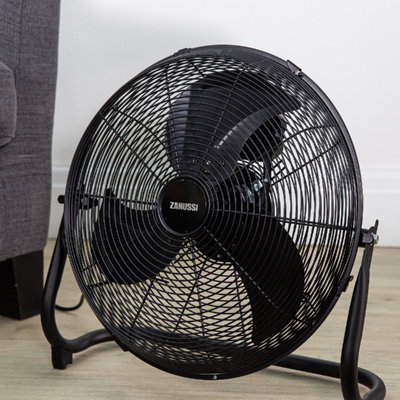 Zanussi ZNGF1621B 16inch Floor Fan in Black - 6