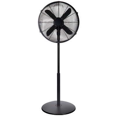 Zanussi ZNMPF1601MB 16" Metal Pedestal Fan in Matt Black Price Comparisons | Compare The Build