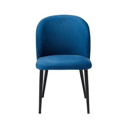 Zara Dining Chair Blue (Pack of 2)