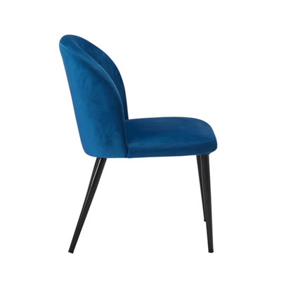 Zara Dining Chair Blue (Pack of 2)