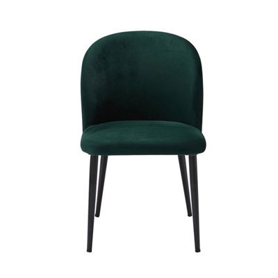 Zara Dining Chair Green (Pack of 2) | DIY at B&Q