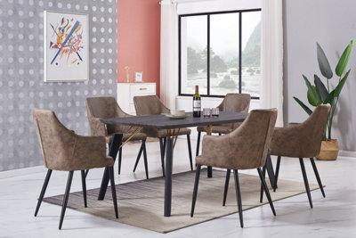 Borrayo 5 deals piece dining set