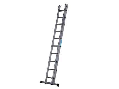 Zarges 4021026 Everest Square-Rung Extension Ladder 2-Part 2 x 10 ...