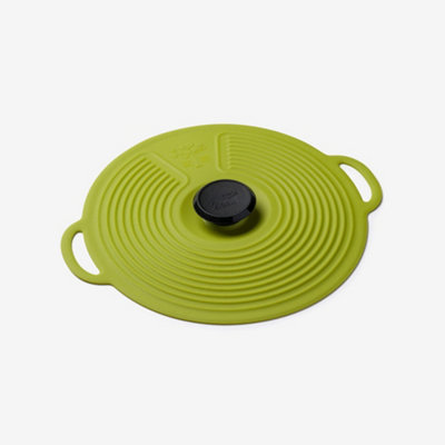Antitrabocco In Silicone Zeal | A Forma Di Fiore | Per Pentole Da 15 A 25 Cm | Colore Lime