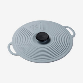 Zeal Classic Self Sealing Silicone Pan Lid 23cm, Duck Egg Blue