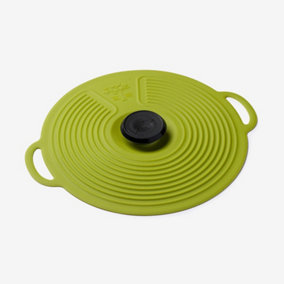Zeal Classic Self Sealing Silicone Pan Lid 23cm, Lime
