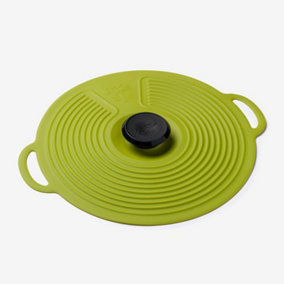 Zeal Classic Self Sealing Silicone Pan Lid 28cm, Lime