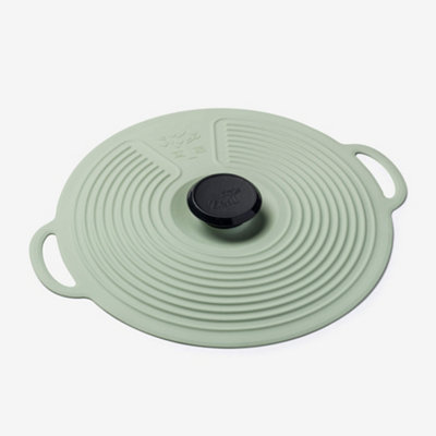 Zeal Classic Self Sealing Silicone Pan Lid 28cm, Sage Green