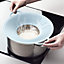 Zeal Classic Silicone Boil Over Pan Lid, Duck Egg Blue