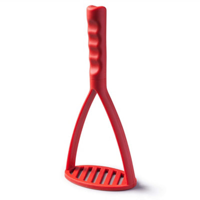 Zeal Flexitech Silicone Potato Masher, Red