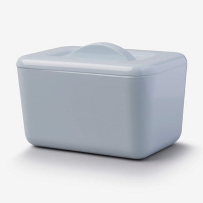 Zeal Melamine Insulated Butter Dish, Duck Egg Blue DIY at B&Q