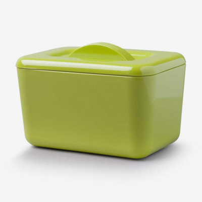 Zeal Melamine Insulated Butter Dish, Lime DIY at B&Q