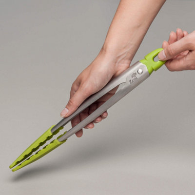 Zeal Perfect Grip Silicone Tongs, 25cm