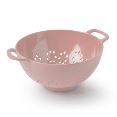 Zeal Premium Melamine Colander, Small 15cm, Rose Pink