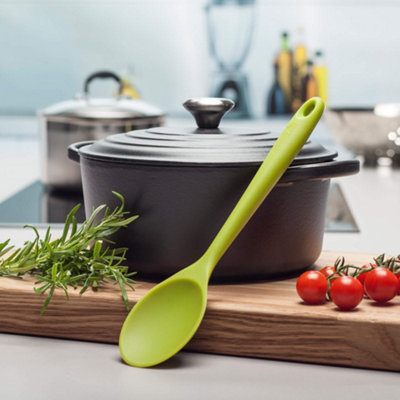Zeal Silicone Cooking Spoon 28cm, Lime