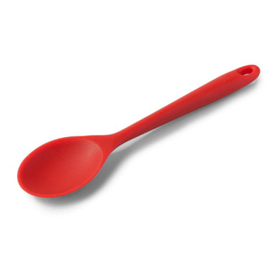 Zeal Silicone Cooking Spoon 28cm, Red