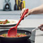 Zeal Silicone Cooking Spoon 28cm, Red