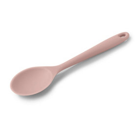 Zeal Silicone Cooking Spoon 28cm, Rose Pink