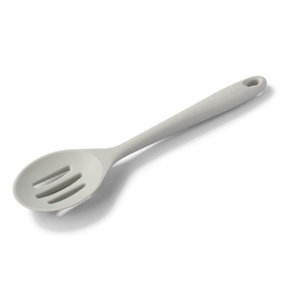 Zeal Silicone Slotted Spoon 28cm, French grey