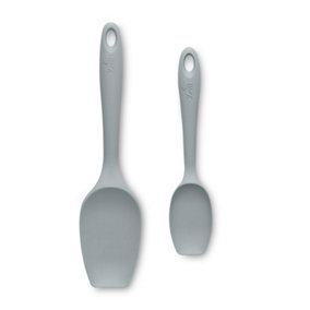 Zeal Silicone Spatula Spoon Set, Duck Egg Blue