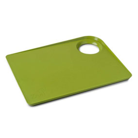 Zeal Straight to Pan Chopping Board, Large, Lime