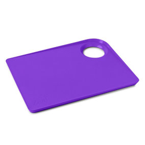 Zeal Straight to Pan Chopping Board, Large, Purple