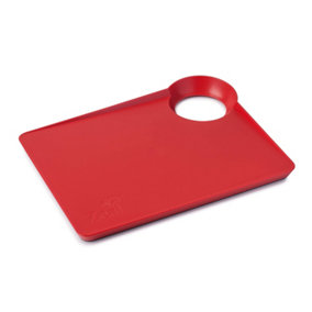 Zeal Straight to Pan Chopping Board, Red