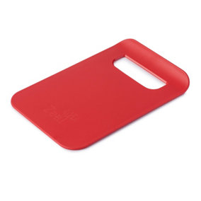 Zeal Straight to Pan Slim Chopping Board, red
