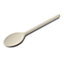 Zeal Traditional Silicone Cooking Spoon, 25cm, Cream