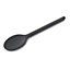 Zeal Traditional Silicone Cooking Spoon 30cm, Dark Grey