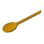 Zeal Traditional Silicone Cooking Spoon 30cm, Mustard