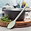 Zeal Traditional Silicone Cooking Spoon 30cm, Sage Green