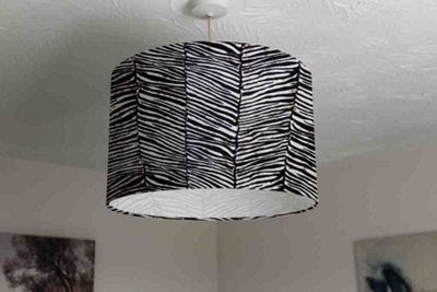 Zebra Animal Print (Ceiling & Lamp Shade) / 25cm x 22cm / Ceiling Shade