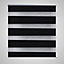 Zebra Blind 140 x 175 cm Black