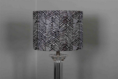 Zebra Grunge Print (Ceiling & Lamp Shade) / 45cm x 26cm / Ceiling Shade