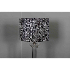 Zebra Grunge Print (Ceiling & Lamp Shade) / 45cm x 26cm / Lamp Shade