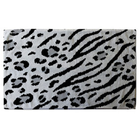 Zebra & Leopard Print (Bath Towel) / Default Title